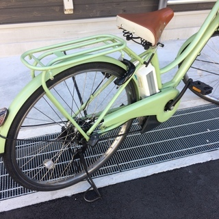 ヤマハ パス アミ 新基準 子供乗せ 緑 アシスタ ビビ 神戸市 電動