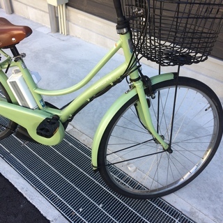 ヤマハ　パス　アミ　新基準　子供乗せ　緑　アシスタ　ビビ　神戸市　電動自転車　地域限定 ヤマハ パス アミ 新基準 子供乗せ 緑 アシスタ ビビ 神戸市 電動
