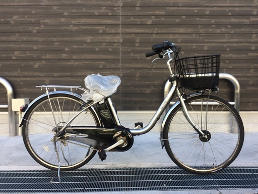 パナソニック　ビビ　DX　新基準　13,2AH　子供乗せ　シルバー　ナチュラ　アシスタ　神戸市　電動自転車　地域限定