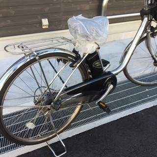 地域限定送料無料　ビビ　DX　8,9AH　子供乗せ　白　神戸市　電動自転車 パナソニック ビビ DX 新基準 13,2AH 子供乗せ シルバー ナチュラ