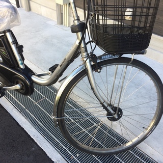 地域限定送料無料　ビビ　DX　8,9AH　子供乗せ　白　神戸市　電動自転車 パナソニック ビビ DX 新基準 8,9AH 子供乗せ シルバー ナチュラ