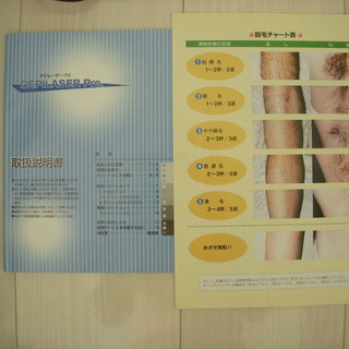 レーザー脱毛器【デピレーザープロ】