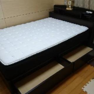 ニトリ 収納付きダブルベッド