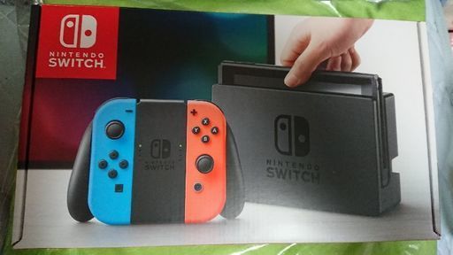 【中古】Nintendo Switch ネオンブルー/ネオンレッド