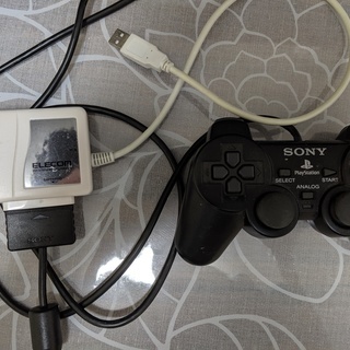 Dualshock・USBゲームパッドコンバータセット