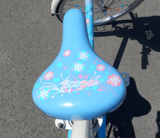 Paypay対応 自転車 22インチ 水色 ポップ 女の子 カゴ 鍵 ライト かわいい 札幌市西区西野 モノハウス西野店 発寒南のその他の中古あげます 譲ります ジモティーで不用品の処分