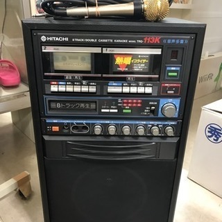 カセットカラオケ HITACHI TRQ-113K 送料込み