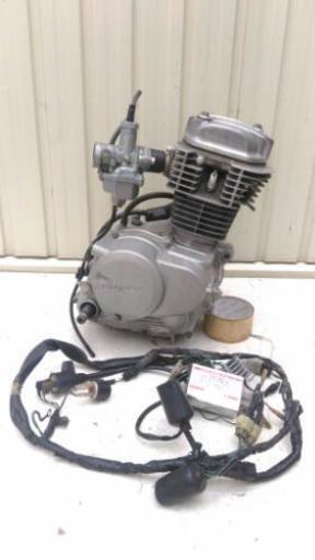 HONDA　 APE100　実働エンジン　キャブレター　メインハーネス付き