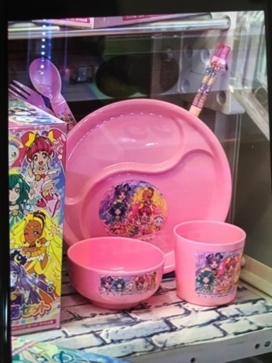 新品 トゥインクルプリキュア 食器セット ママん 名古屋の食器 カトラリー の中古あげます 譲ります ジモティーで不用品の処分