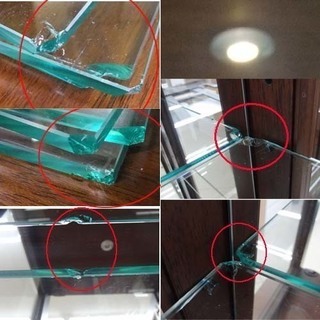 PayPay対応 マルニ 地中海シリーズ 飾り棚 キュリオケース ガラス棚 照明付 札幌市西区西野　　　