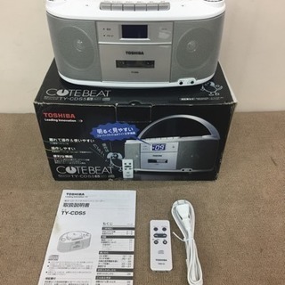 [エイブイ]東芝　CDラジオカセットレコーダー　TY-CDS5