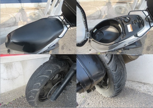 埼玉川口発！スズキ　アドレスＶ125Ｇ　シルバー　ＢＯＸ付き　即引渡し可能！ 埼玉川口発！スズキ アドレスV125G シルバー BOX付き 即引渡し