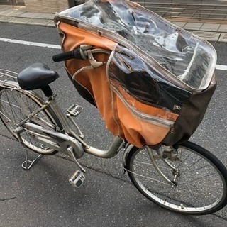 値下げしました！ブリジストン内装3段 24インチ子供乗せ自転車 オプションで3人乗りにも！