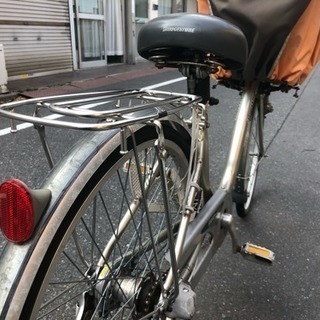値下げしました！ブリジストン内装3段 24インチ子供乗せ自転車 オプションで3人乗りにも！