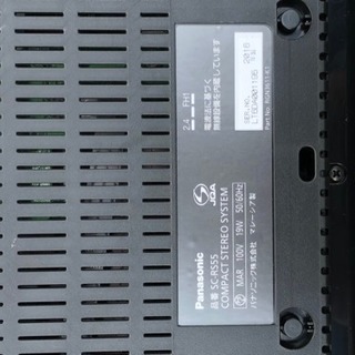 2287 コンパクトステレオシステム Panasonic SC-R555