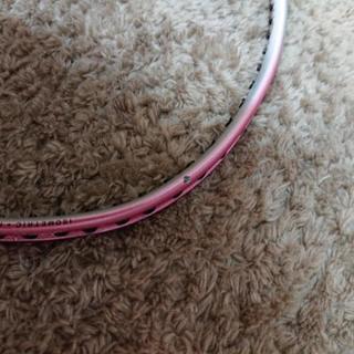【未使用】YONEX ナノスピード3000 ピンク ケース付バトミントンラケット YONEXナノスピード3000