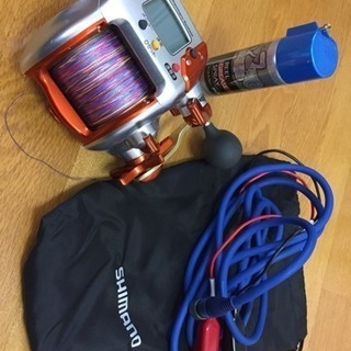 SHIMANO シマノ イカスペシャル 3000 電動リール ケーブル付き