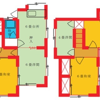 亀山平和台団地〔下の方です〕 戸建て 貸しているのが戻ってきます。...