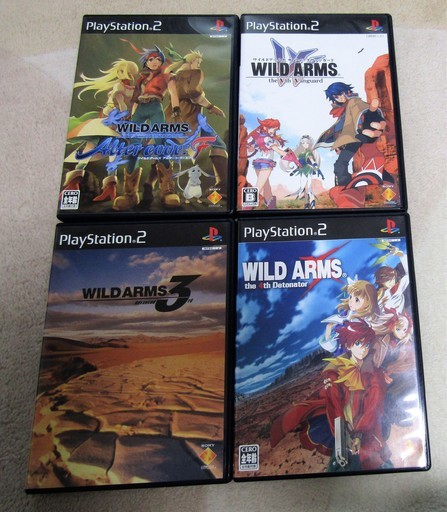 Ps2 Wild Arms ワイルドアームズ ザフィフスヴァンガード アドヴァンスドサード ザフォースデトネイター アルターコード エフ ロボコン 港南台のテレビゲーム Ps2 の中古あげます 譲ります ジモティーで不用品の処分