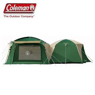 美品✨️コールマン コネクティングドームシステム 170T12150J ２ルーム コールマン】 2ルームコネクティングドームシステム 170T12150J