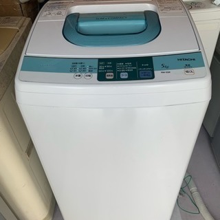 配送無料 2014年製 日立 5kg 洗濯機 NW-5SR