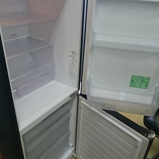 AQUA 黒 2ドア冷蔵庫 270L 2012年式 AQUA（アクア） 2ドア冷凍冷蔵庫 ［ルーク］ AQR-FD7P(T