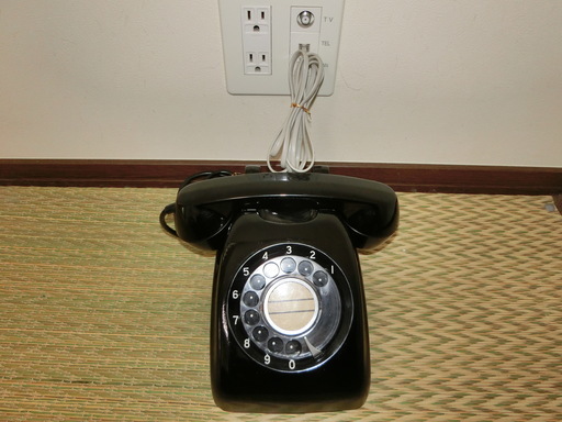 災害時 停電 でも使える黒電話 アベシン 南柏の電話 ｆａｘ 電話機 の中古あげます 譲ります ジモティーで不用品の処分