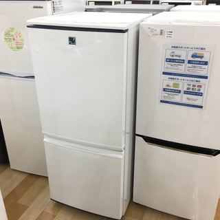 SHARP 冷蔵庫 SJ-14E2-KB 2015年製 安心の6ヶ月保証付！2015年製 SHARP SJ-14E2-KB 137L 2ドア冷蔵庫