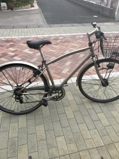マルキン自転車シテイ一クロス　オートライト、整備済ジャックナイフできます
