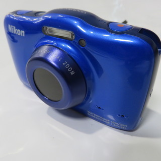 Nikon CoolPix S32 ブルー ニコン クールピクス...