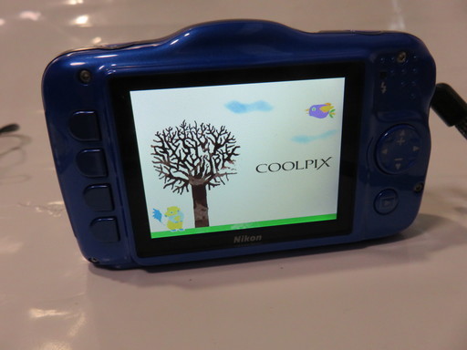 Nikon CoolPix S32 ブルー ニコン クールピクス 1回使用のみ　ほぼ新品！！