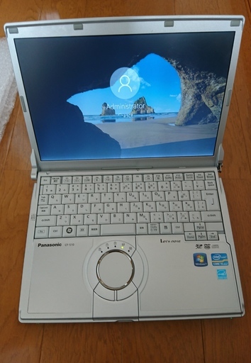 在庫整理にて大幅値引き（赤字です）★難あり★最軽量モバイルCF-S10/win10/Office2016天板汚れのため
