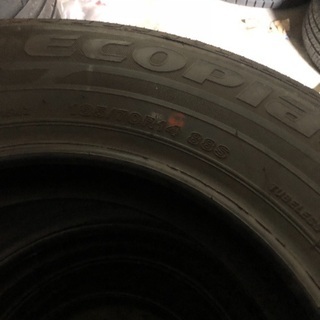 新車外し☆185/70R14 ブリヂストン ECOPIA☆激安