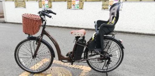 Airbike 電動 アシスト 自転車 26インチ 6段変速 バッテリー 電動自転車 エアーバイク 電動アシスト santasan シマノ トルクセンサー 美品
