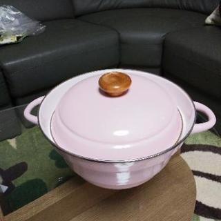 ピンクの蒸し鍋🍲（IH対応）