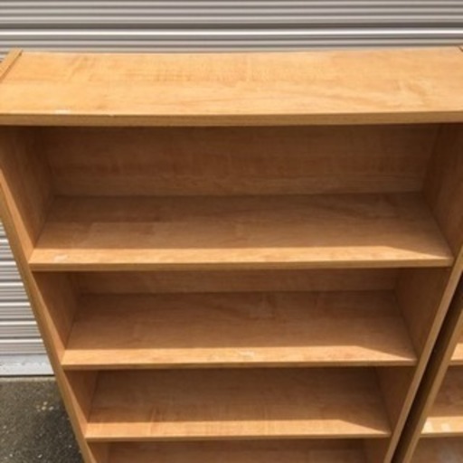 小さな本棚の2個セットです 木製シェルフ Eco1 西彼杵の収納家具 棚 シェルフ の中古あげます 譲ります ジモティーで不用品の処分