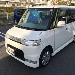 Ｈ１８　タントカスタムＬ　車検２年付　修復歴なし　ＡＢＳ　ナビ　...