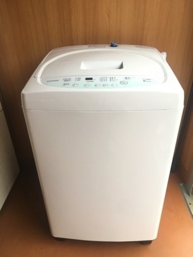 【極美品】DAEWOO☆全自動洗濯機☆DW-S60AM☆2017年7〜12月製