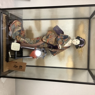 ケース付き 松寿 日本人形