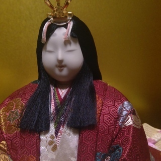 金林 真多呂作 「藤原雛」 高級木目込雛人形 親王飾り 平飾り 真多呂人形