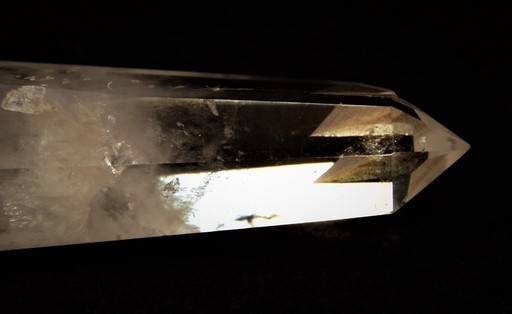 天然石 230gブラジル産水晶 ポイント（六角柱）パワーストーン