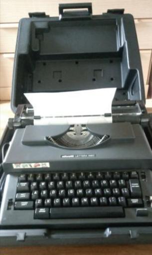 御値下げ ジャンク品電動タイプライターolivetti Lettera 39ec Tokoton 西28丁目のその他の中古あげます 譲ります ジモティーで不用品の処分 御値下げ ジャンク品電動タイプライターolivetti Lettera 39ec Tokoton 西28丁目のその他の中古あげます 譲ります ジモティーで不用品の処分