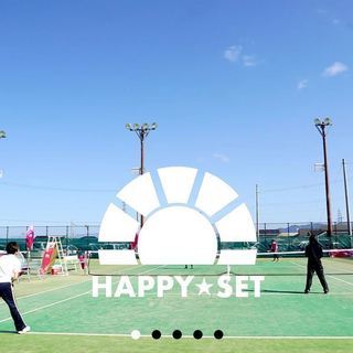 一緒にテニスしよう！滋賀 テニス サークル ★ HAPPY SET ★ の画像