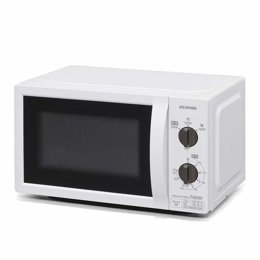 【新品】アイリスオーヤマ 電子レンジ 17L ターンテーブル ホワイト 50Hz/東日本 IMB-T176-5