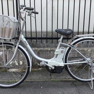 ＜美品＞ナショナル・電動アシスト自転車 VIVI 型式・BE-EHS632S 26インチ・充電器付
