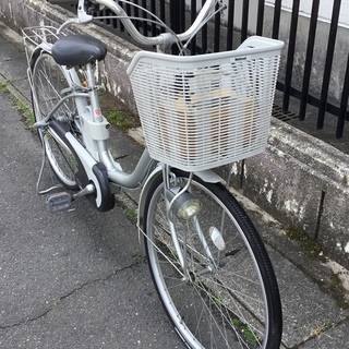 ＜美品＞ナショナル・電動アシスト自転車 VIVI 型式・BE-EHS632S 26インチ・充電器付