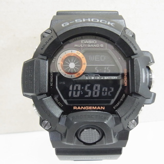 値下げ品 新品 カシオ G-SHOCK レンジマン GW-9400BJ-1JF 電波ソーラー ブラック 腕時計