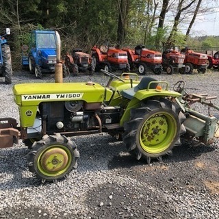 中古 ヤンマー トラクター YM1500D(ディーゼル、セル付き)