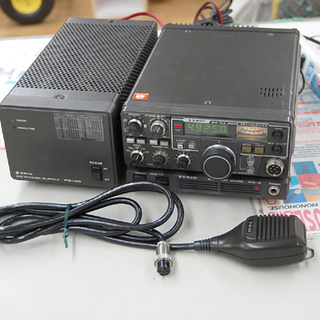 TRIO/トリオ 2m オールモードトランシーバー TR-9000G 無線機 システムベース BO-9 安定化電源 PS-20 マイク付き