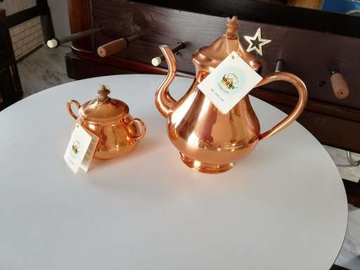 ポルトガル製コーヒーポット＆シュガーポット
